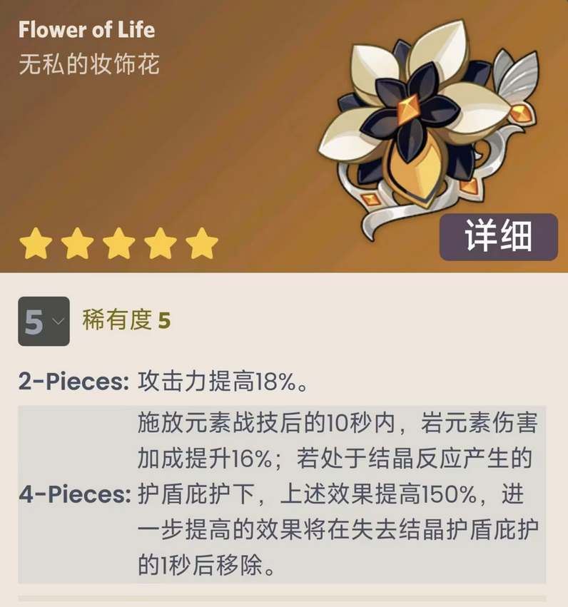 原神回声之林夜话圣遗物属性介绍